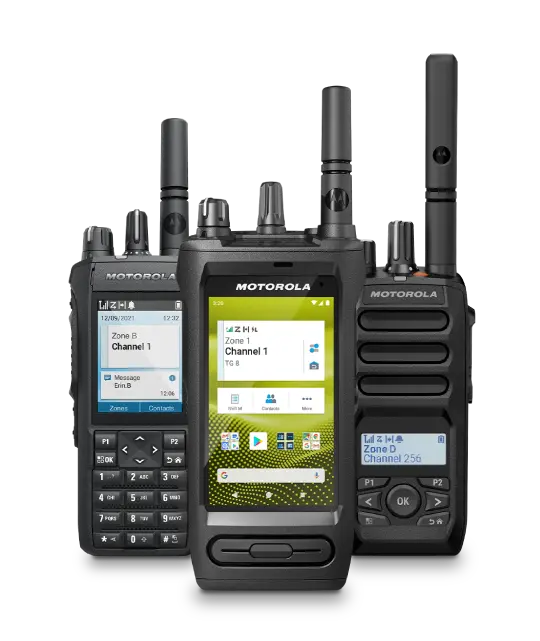 MOTOTRBO portable & mobile radios