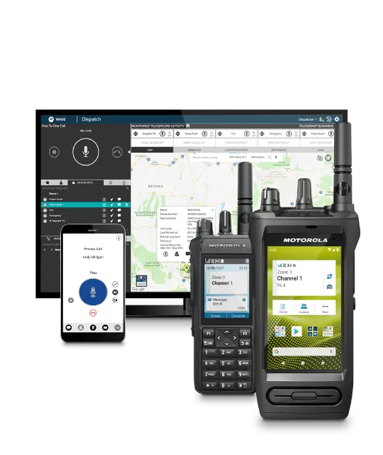 Digital radios. Secure & reliable communication