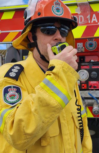 Steve Marriott Volunteer Firefighter