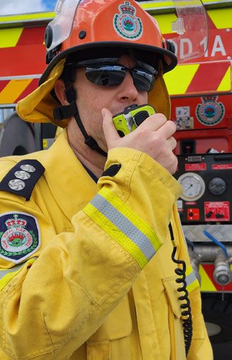 Steve Marriott Volunteer Firefighter