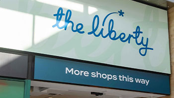The Liberty shopping center