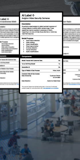 Motorola Solutions wprowadza „Etykiety informacyjne AI”