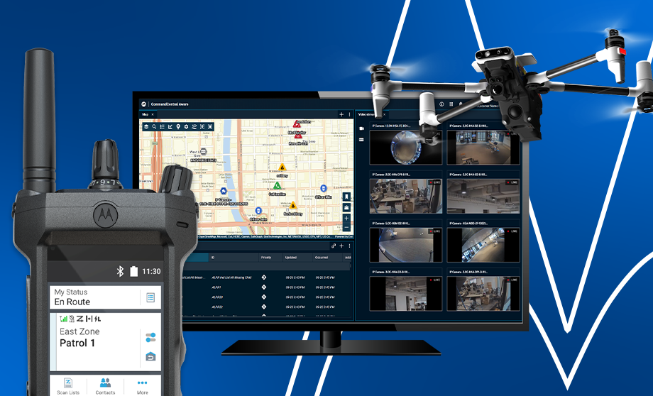Motorola Solutions brings drone dispatch to APX NEXT radios, advancing officer safety