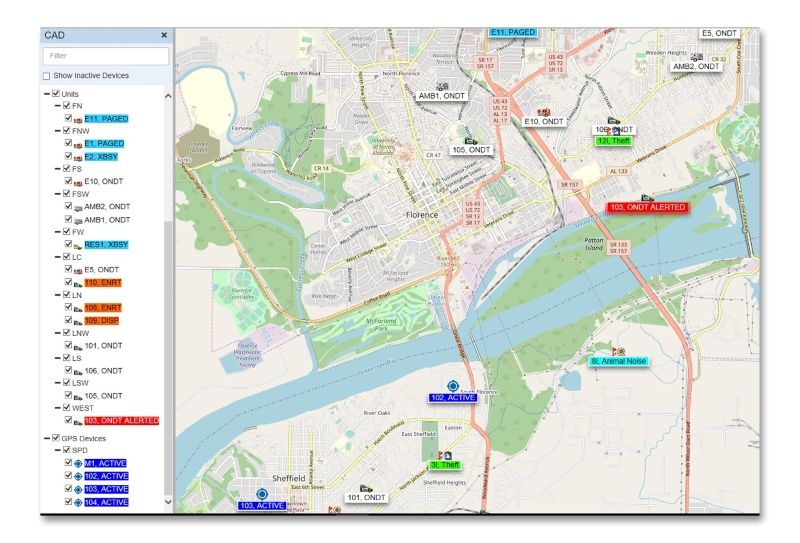 Law Enforcement Dispatch Software