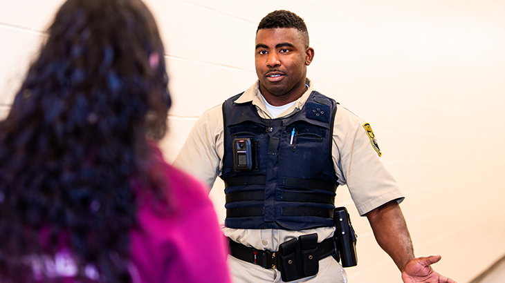 Collin College integrates body cameras into police training